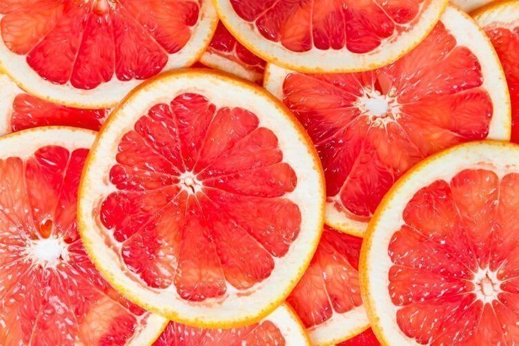 7 kg of slimming grapefruit per week