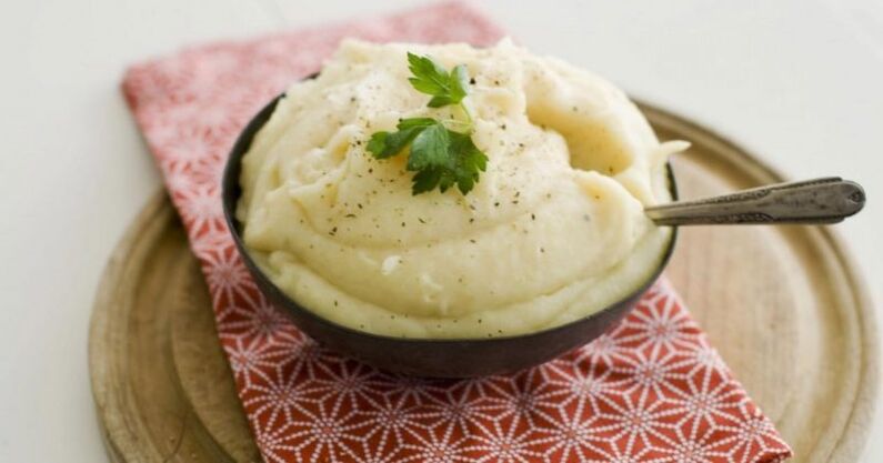 mashed potatoes for the 6 petal diet