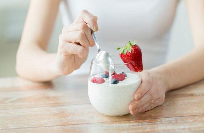 strawberry slimming yogurt